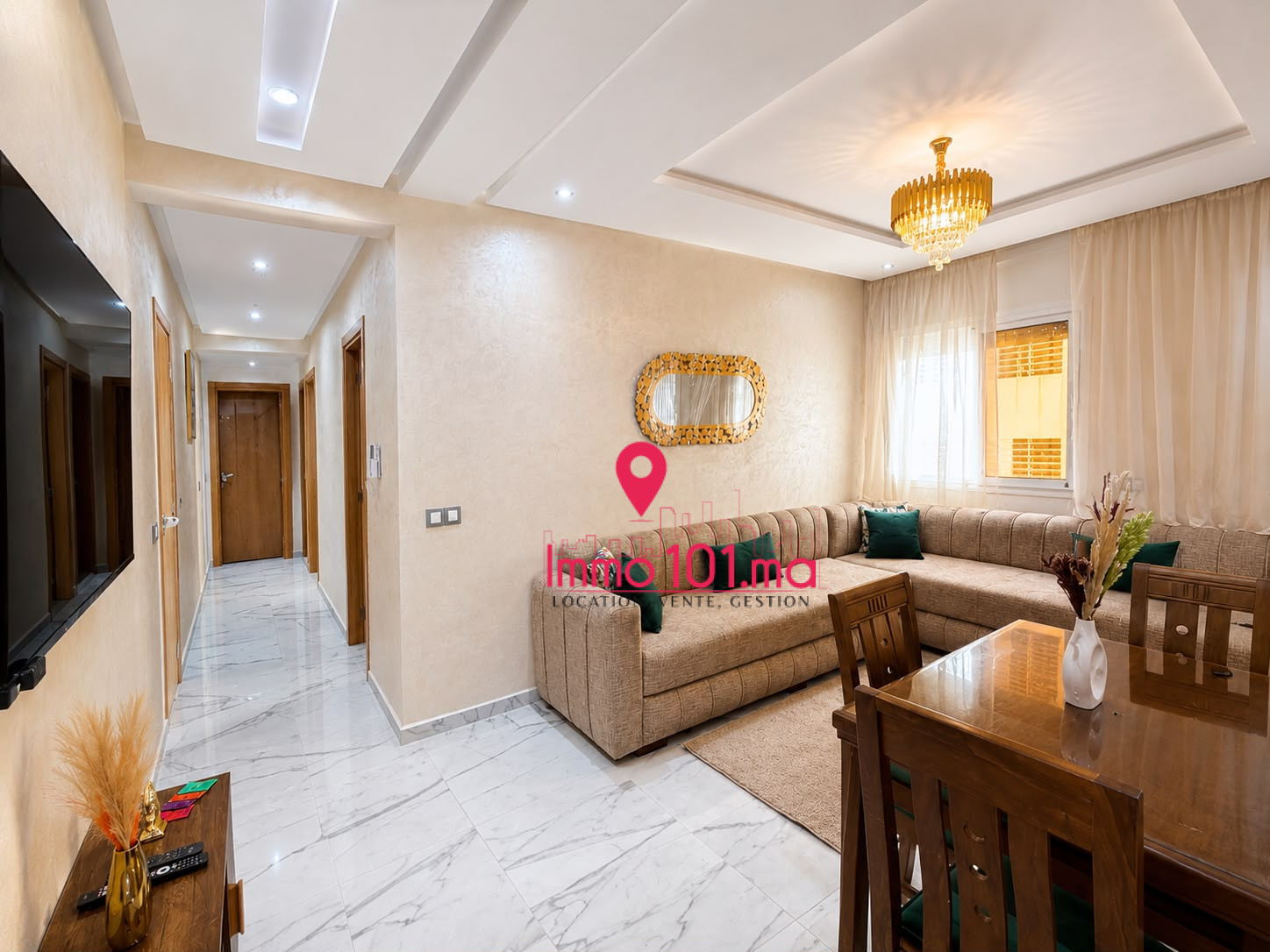 Location appartement meublé à Diour Jamaa ZLLAM2560